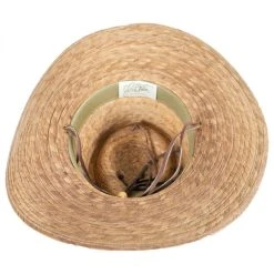 TULA HATS Outback Palm Straw Hat With Chincord -Brixton Hats shop 127772