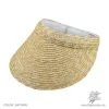 Sur La Tete Milan Straw Wide Brim Visor 1 Sur La Tete Milan Straw Wide Brim Visor -Brixton Hats shop 12779