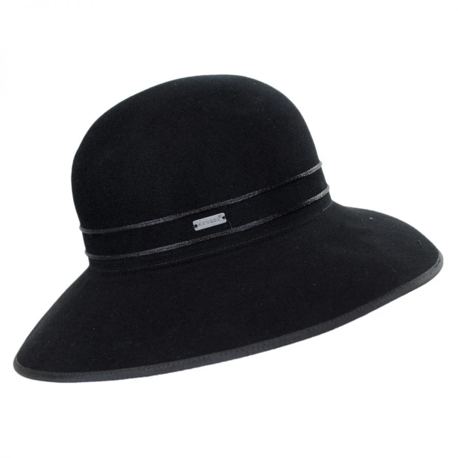 Kangol Corded Diva Wool And Cashmere Felt Hat 4 Kangol Corded Diva Wool And Cashmere Felt Hat - Image 2