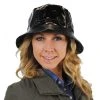 Sur La Tete Vinyl Rain Bucket Hat 2 Sur La Tete Vinyl Rain Bucket Hat -Brixton Hats shop 149758