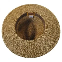 Scala Toyo Straw Braid Fedora Hat -Brixton Hats shop 150009