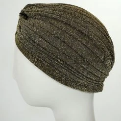 Jeanne Simmons Metallic Poly Turban