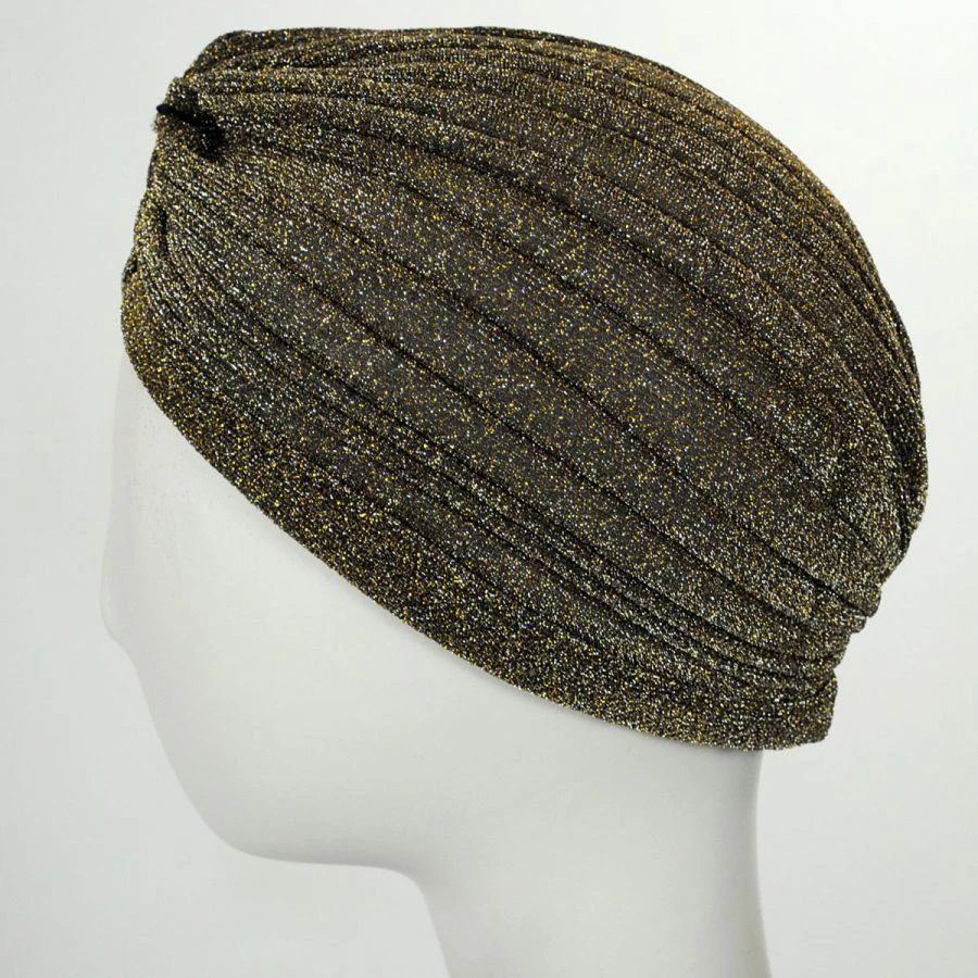 Jeanne Simmons Metallic Poly Turban 3 Jeanne Simmons Metallic Poly Turban