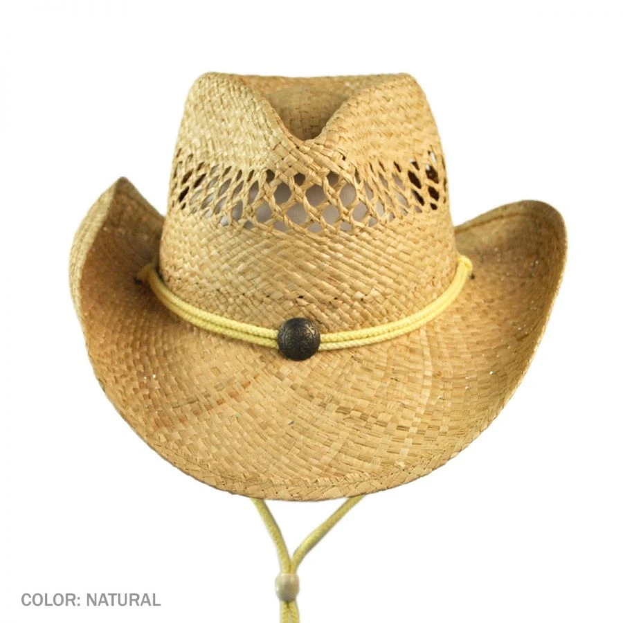 Jaxon Hats Maggie May Straw Western Hat 4 Jaxon Hats Maggie May Straw Western Hat - Image 2
