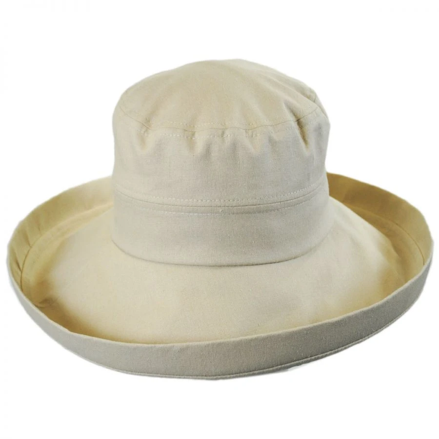 Sur La Tete Lily Linen Sun Hat 3 Sur La Tete Lily Linen Sun Hat