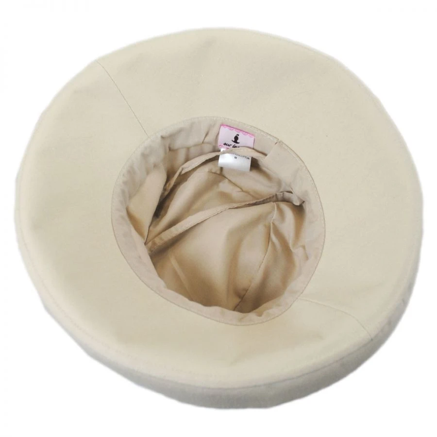 Sur La Tete Lily Linen Sun Hat 5 Sur La Tete Lily Linen Sun Hat - Image 3