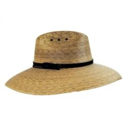 Jeanne Simmons Palm Leaf Straw Lifeguard Hat 5 Jeanne Simmons Palm Leaf Straw Lifeguard Hat -Brixton Hats shop 198510