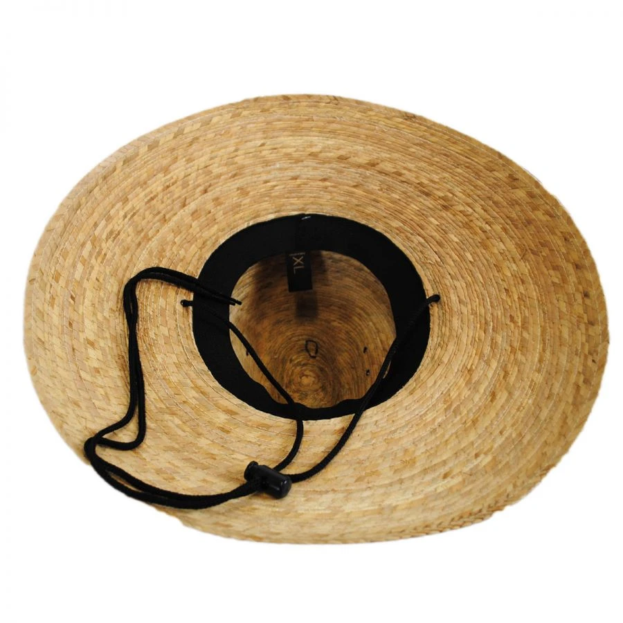 Jeanne Simmons Palm Leaf Straw Lifeguard Hat 4 Jeanne Simmons Palm Leaf Straw Lifeguard Hat - Image 3