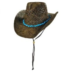 Conner Cascade Mountain Raffia Straw Western Hat