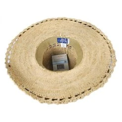 Conner Amy Crochet Raffia Straw Sun Hat 7 Conner Amy Crochet Raffia Straw Sun Hat -Brixton Hats shop 227438