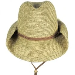 Toucan Collection Heather Toyo Straw Cowboy Hat
