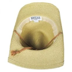 Toucan Collection Heather Toyo Straw Cowboy Hat -Brixton Hats shop 229332