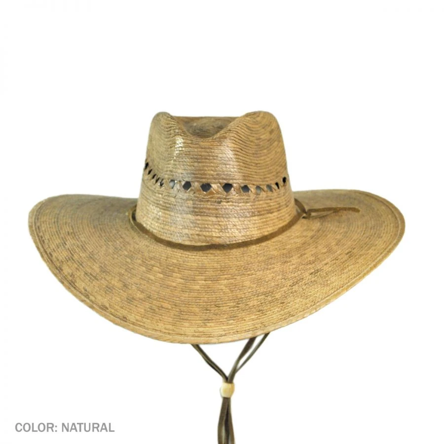 TULA HATS Gardener Lattice Palm Straw Wide Brim Hat 4 TULA HATS Gardener Lattice Palm Straw Wide Brim Hat - Image 2