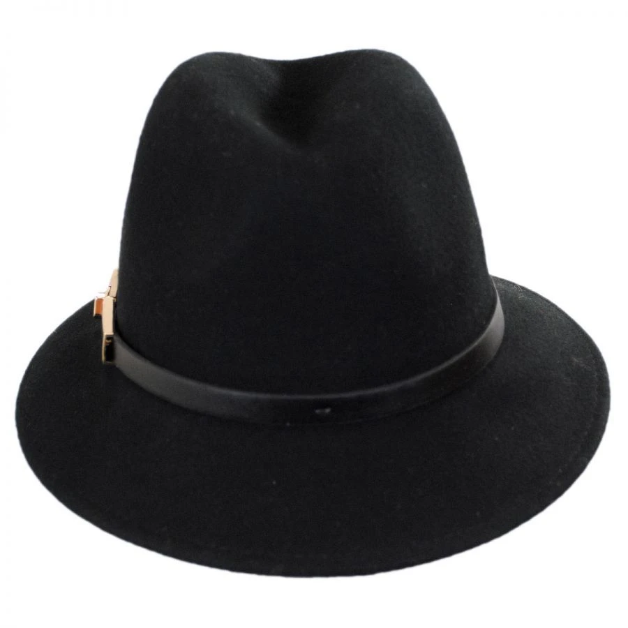Betmar Darcy Wool Felt Fedora Hat 3 Betmar Darcy Wool Felt Fedora Hat