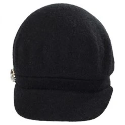 Betmar Rhinestone Wool Cap