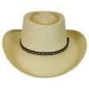 Bailey Rockett Raindura Straw Gambler Hat