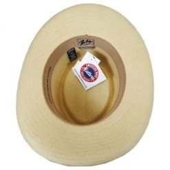 Bailey Rockett Raindura Straw Gambler Hat -Brixton Hats shop 247517