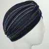 Jeanne Simmons Metallic Stripe Turban 2 Jeanne Simmons Metallic Stripe Turban -Brixton Hats shop 265433