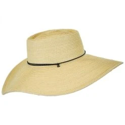 Jeanne Simmons Wide Brim Toyo Straw Gambler Hat -Brixton Hats shop 276170