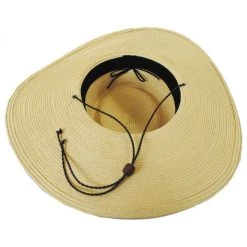Jeanne Simmons Wide Brim Toyo Straw Gambler Hat -Brixton Hats shop 276173