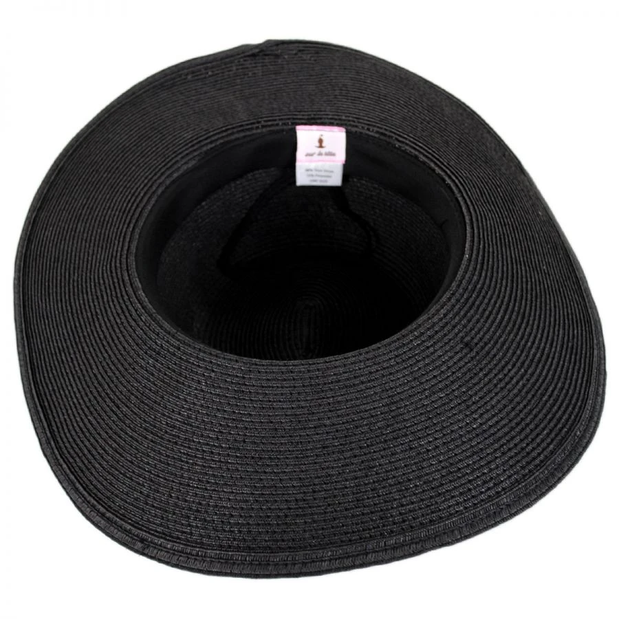Sur La Tete Brighton Toyo Straw Sun Hat 5 Sur La Tete Brighton Toyo Straw Sun Hat - Image 3