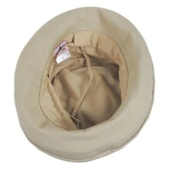 Sur La Tete Arbres Linen And Cotton Bucket Hat -Brixton Hats shop 284574