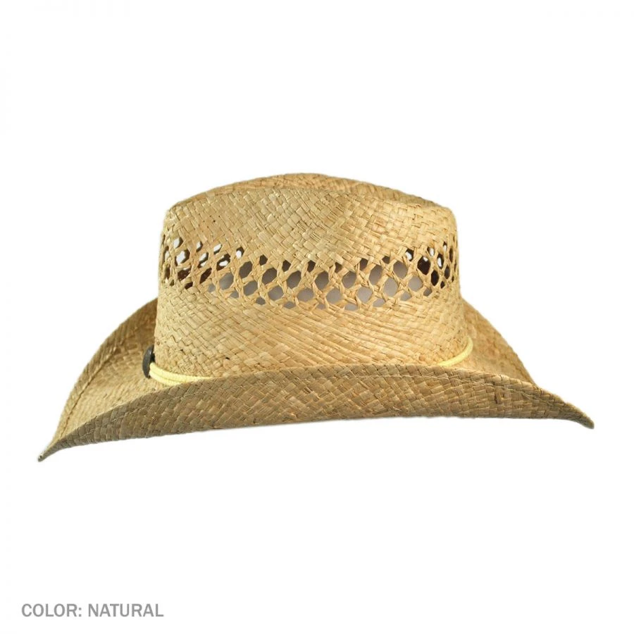 Jaxon Hats Maggie May Straw Western Hat 5 Jaxon Hats Maggie May Straw Western Hat - Image 3