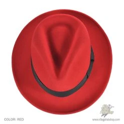 Jaxon Hats Pachuco Crushable Wool Felt Fedora Hat -Brixton Hats shop 29345