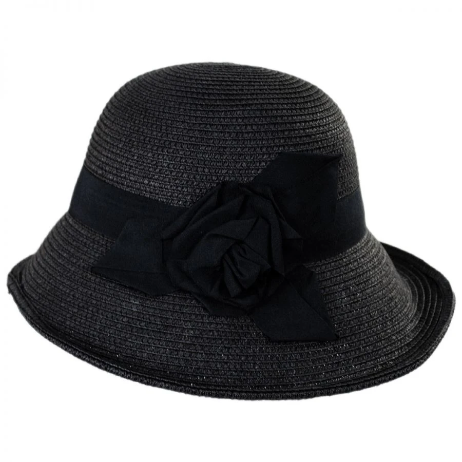 Jeanne Simmons Rosa Toyo Straw Sun Hat 4 Jeanne Simmons Rosa Toyo Straw Sun Hat - Image 2
