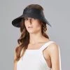 Helen Kaminski Marisol Raffia Straw Braid Visor -Brixton Hats shop 326874