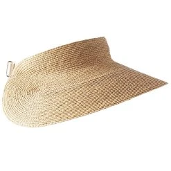 Helen Kaminski Marisol Raffia Straw Braid Visor -Brixton Hats shop 326878