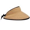Helen Kaminski Mai Raffia Straw Braid Visor