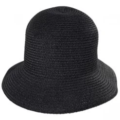 Betmar Gossamer Toyo Straw Blend Cloche Hat