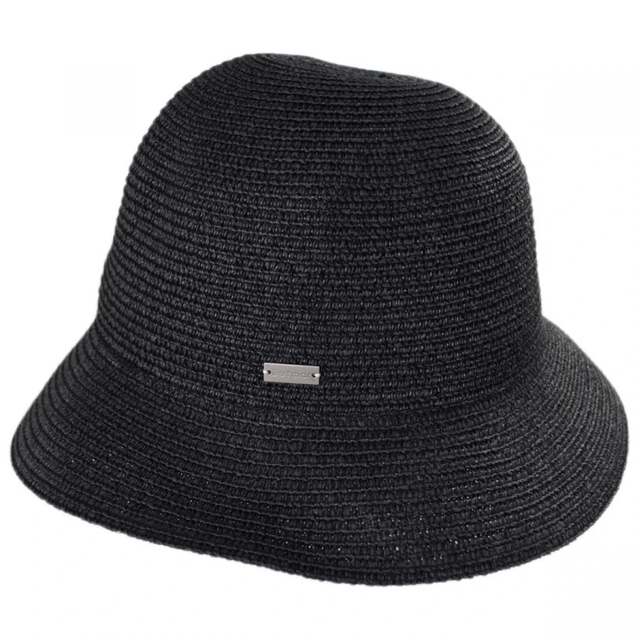 Betmar Gossamer Toyo Straw Blend Cloche Hat 4 Betmar Gossamer Toyo Straw Blend Cloche Hat - Image 2