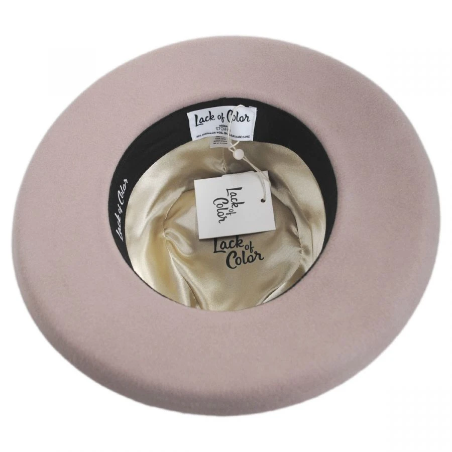 Lack Of Color Zulu II Wool Felt Fedora Hat 5 Lack Of Color Zulu II Wool Felt Fedora Hat - Image 3