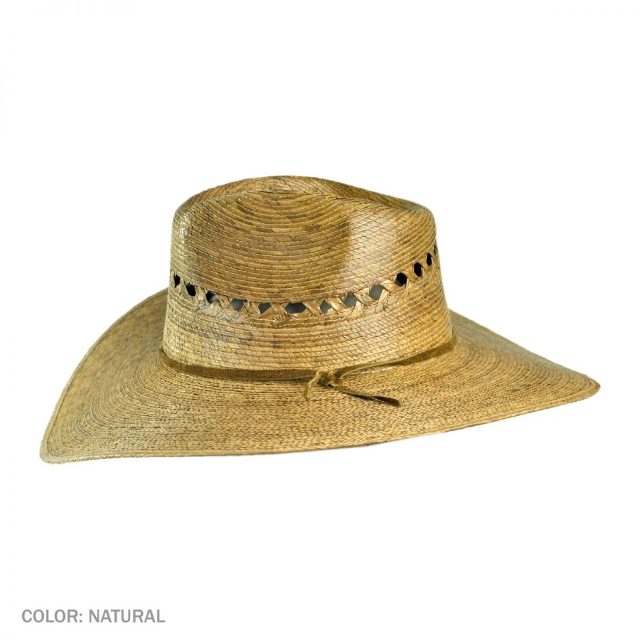 TULA HATS Gardener Lattice Palm Straw Wide Brim Hat 5 TULA HATS Gardener Lattice Palm Straw Wide Brim Hat - Image 3
