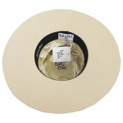 Lack Of Color Seaside Wool Felt Boater Hat -Brixton Hats shop 353871