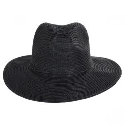 San Diego Hat Company Ultrabraid Water Repellent Toyo Straw Fedora Rain Hat