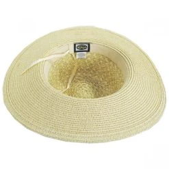 Scala Florentino Toyo Straw Blend Safari Fedora Hat -Brixton Hats shop 358406
