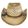 Scala San Minato Raffia Straw Western Hat -Brixton Hats shop 358427