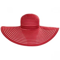 Karen Keith Ribbon And Mesh Swinger Sun Hat