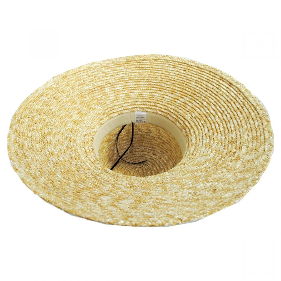 Jeanne Simmons Braided Straw Lampshade Sun Hat 5 Jeanne Simmons Braided Straw Lampshade Sun Hat - Image 3