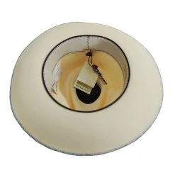 Biltmore Dega Shantung Straw Fedora Hat -Brixton Hats shop 368633