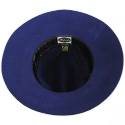 Scala Winslow Wool Felt Safari Fedora Hat -Brixton Hats shop 379964