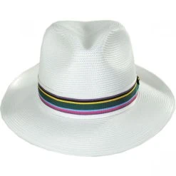 Dobbs Spring Fever Milan Straw Fedora Hat