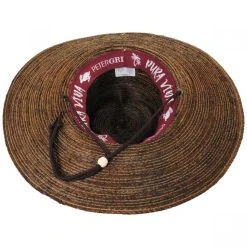 Peter Grimm Desire Heart Palm Straw Lifeguard Hat -Brixton Hats shop 392520