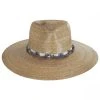 Scala Laeila Palm Straw Fedora Hat -Brixton Hats shop 393260