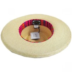 Scala Justicia Palm Straw Fedora Hat -Brixton Hats shop 393284