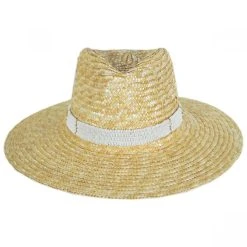 Nikki Beach Alessia Milan Straw Fedora Hat
