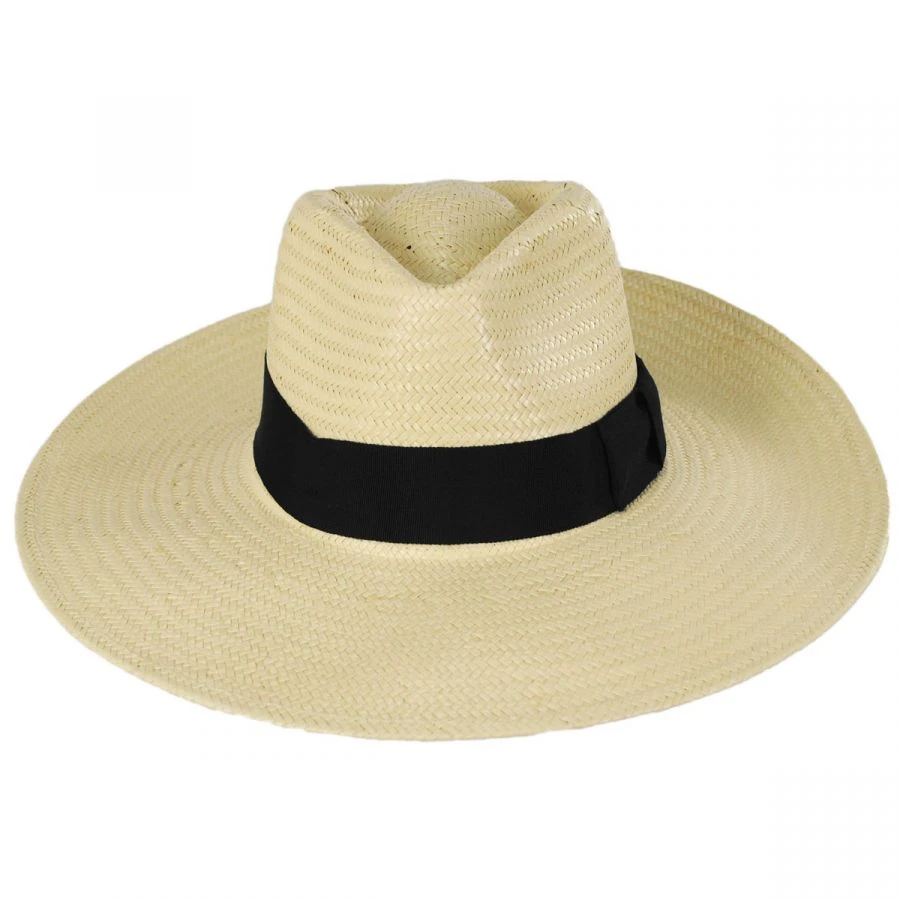 Brixton Hats Anna Resort Toyo Straw Fedora Hat 3 Brixton Hats Anna Resort Toyo Straw Fedora Hat
